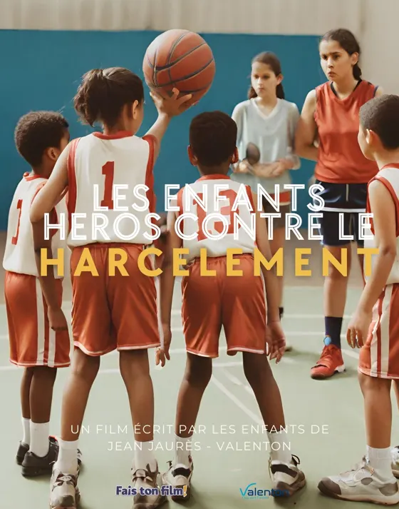 Affiche du film Les enfants héros contre le harcèlement